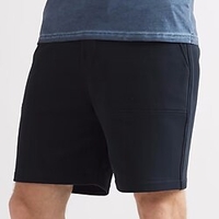 Homme Short Shorts décontractés Poche Cordon Taille elastique Plein Confort Respirable Longueur genou Extérieur du"idien Vacances basique Vêtement de rue bleu marine miniinthebox