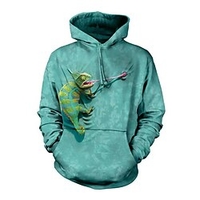 Homme Sweat à capuche Bleu Capuche Animal Imprimés Photos Imprimer du"idien Des sports 3D effet basique Vêtement de rue Design Printemps Automne Vêtement Tenue Pulls Capuche Pulls molletonnés miniinthebox
