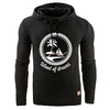 Homme Sweat à capuche Noir Blanche Vin Vert Véronèse Bleu Roi Capuche Couleur unie Cordon Sport Loisir Casual Vêtement de rue Estampage à chaud basique Vêtement de rue Vêtement de sport Hiver miniinthebox