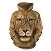 Homme Sweat à capuche Noir Bleu Marron Vert Marron 2 Capuche Animal Lion Imprimés Photos Imprimer du"idien Des sports 3D effet basique Vêtement de rue Design Printemps Automne Vêtement Tenue miniinthebox