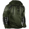 Homme Sweat à capuche Noir Vert Véronèse Gris Clair Gris foncé Capuche Rayure Imprimés Photos Imprimer Sport Loisir du"idien Des sports Estampage à chaud basique Design Casual Printemps miniinthebox