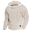 Homme Sweat à capuche Noir Vert Véronèse Kaki Gris Clair Gris Capuche Plein Sport Loisir du"idien Des sports basique Design Casual Printemps Automne Vêtement Tenue Pulls Capuche Pulls miniinthebox