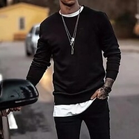 Homme Sweat Noir Blanche Jaune Rouge Bleu Col Rond Couleur unie Imprimer Sport Loisir Casual Vêtement de rue Estampage à chaud basique Vêtement de rue Vêtement de sport Hiver Automne Vêtement Tenue miniinthebox