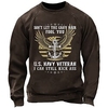 Homme Sweat shirt Noir bleu marine Vert Café Gris Col Ras du Cou Lettre Imprimés Photos Sport Loisir du"idien Des sports Estampage à chaud basique Design Casual Printemps Automne Vêtement miniinthebox