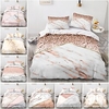 Housse de couette 3 pièces en microfibre literie de mariage à paillettes géométriques ensemble de literie ultra doux et respirant avec fermeture à glissière attaches de coin (1 housse de couette 2 miniinthebox