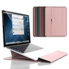 Housse pour ordinateur portable 11 12 13.3 15.6 16 17 pouces compatible avec macbook air pro,  hp,  dell,  lenovo,  asus,  acer,  chromebook notebook waterpoof pu cuir couleur unie pour bureau d