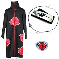 Inspiré par Akatsuki Itachi Uchiha Manga Costumes de Cosplay Japonais Costumes de Cosplay Plus d