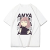 Inspiré par ESPION×FAMILLE Anya Faussaire Manches Ajustées Anime 100 % Polyester Animé Harajuku Art graphique Kawaii Tee-shirt Pour Homme / Femme / Couple miniinthebox