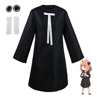 Inspiré par ESPION×FAMILLE Anya Faussaire Manga Costumes de Cosplay Japonais Costumes de Cosplay Robe Chaussettes Coiffure Pour Femme Fille miniinthebox