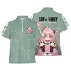 Inspiré par ESPION×FAMILLE Loid Forger Votre faussaire Anya Faussaire Manches Ajustées Dessin Animé 100 % Polyester Animé Harajuku Art graphique Kawaii Tee-shirt Pour Homme / Femme / Couple miniinthebox