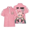Inspiré par ESPION×FAMILLE Loid Forger Votre faussaire Anya Faussaire Manches Ajustées Dessin Animé 100 % Polyester Animé Harajuku Art graphique Kawaii Tee-shirt Pour Homme / Femme / Couple miniinthebox