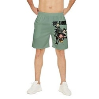 Inspiré par ESPION×FAMILLE Loid Forger Votre faussaire Anya Faussaire Shorts Dessin Animé 100 % Polyester Animé Harajuku Art graphique Kawaii Short Pour Homme / Femme / Couple miniinthebox