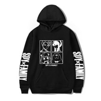 Inspiré par ESPION×FAMILLE Loid Forger Votre faussaire Anya Faussaire Sweat à capuche Anime 100 % Polyester Animé 3D Harajuku Art graphique Sweat à capuche Pour Homme / Femme / Couple miniinthebox