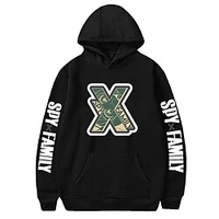 Inspiré par ESPION×FAMILLE Loid Forger Votre faussaire Anya Faussaire Sweat à capuche Anime 100 % Polyester Animé 3D Harajuku Art graphique Sweat à capuche Pour Homme / Femme / Couple miniinthebox