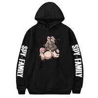 Inspiré par ESPION×FAMILLE Loid Forger Votre faussaire Anya Faussaire Sweat à capuche Anime 100 % Polyester Animé 3D Harajuku Art graphique Sweat à capuche Pour Homme / Femme / Couple miniinthebox