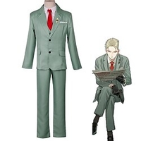 Inspiré par ESPION×FAMILLE Twilight Manga Costumes de Cosplay Japonais Costumes de Cosplay Manteau Gilet Chemisier Pour Homme / Pantalon / Gants / Broche / Noeud Papillon miniinthebox