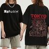 Inspiré par Goule de Tokyo Kaneki Ken Manches Ajustées Anime 100 % Polyester Animé Harajuku Art graphique Kawaii Tee-shirt Pour Homme / Femme / Couple miniinthebox