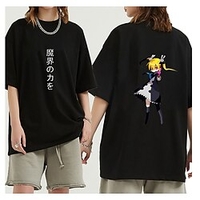 Inspiré par Heure des ténèbres Cosplay Manches Ajustées Anime 100 % Polyester Animé Harajuku Art graphique Kawaii Tee-shirt Pour Homme / Femme / Couple miniinthebox
