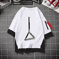 Inspiré par Homme à la tronçonneuse Denji Pochita Manches Ajustées Animé Art graphique Tee-shirt Pour Homme Femme Unisexe Adulte Estampage à chaud 100 % Polyester Casual"idien miniinthebox