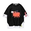Inspiré par Homme à la tronçonneuse Denji Pochita Manches Ajustées Animé Art graphique Tee-shirt Pour Homme Femme Unisexe Adulte Estampage à chaud 100 % Polyester Casual"idien miniinthebox