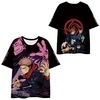 Inspiré par Jujutsu Kaisen Gojo Satoru Manches Ajustées Anime 100 % Polyester Animé Harajuku Art graphique Kawaii Tee-shirt Pour Homme / Femme / Couple miniinthebox