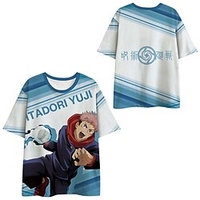 Inspiré par Jujutsu Kaisen Gojo Satoru Manches Ajustées Anime 100 % Polyester Animé Harajuku Art graphique Kawaii Tee-shirt Pour Homme / Femme / Couple miniinthebox