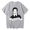 Inspiré par Mercredi Addams Famille Addams Mercredi Manches Ajustées Anime Dessin Animé Animé Classique Basique Style de rue Tee-shirt Pour Homme Femme Unisexe Adulte Estampage à chaud 100 % Polyester miniinthebox