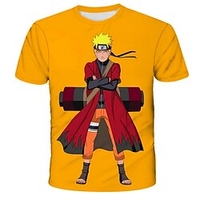 Inspiré par Naruto Anime Dessin Animé Manga 3D Harajuku Art graphique Kawaii Tee-shirt Pour Homme Femme Adulte Impression 3D 100 % Polyester miniinthebox
