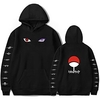 Inspiré par Naruto Cosplay Akatsuki Uchiha Itachi Sweat à capuche Anime Dessin Animé Imprime Imprimé Harajuku Art graphique Sweat à capuche Pour Homme Femme Adulte 100 % Polyester miniinthebox