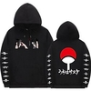 Inspiré par Naruto Cosplay Akatsuki Uchiha Itachi Sweat à capuche Anime Dessin Animé Imprime Imprimé Harajuku Art graphique Sweat à capuche Pour Homme Femme Hommes Adulte Mélangé polyester / coton miniinthebox