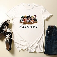 Inspiré par Naruto Midoriya Izuku Costume de Cosplay Manches Ajustées Anime Imprimés Photos Imprimé Harajuku Art graphique Tee-shirt Pour Homme Femme Adulte Mélangé polyester / coton miniinthebox