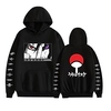 Inspiré par Naruto Uchiha Sasuke Costume de Cosplay Sweat à capuche Mélangé polyester / coton Graphique Imprimé Harajuku Art graphique Sweat à capuche Pour Homme / Femme miniinthebox