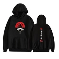 Inspiré par Naruto Uzumaki Naruto Costume de Cosplay Sweat à capuche Anime Graphic Imprimé Harajuku Art graphique Sweat à capuche Pour Homme Femme Adulte 100 % Polyester miniinthebox