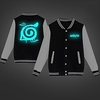 Inspiré par Naruto Uzumaki Naruto Veste universitaire Animé Harajuku Art graphique Kawaii Manteau Pour Homme Femme Adulte Impression 3D Polyester / Coton miniinthebox