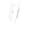 Interrupteur intelligent wrs-eu1-wh/wifi tuya interrupteur tactile 1 gang interrupteur tactile pour contrôle"idien/salon/chambre à coucher/fonction de synchronisation/wifi intelligent 90-250 v miniinthebox