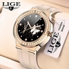 LIGE BW0323/S2 Montre intelligente 1.09 pouce Smartwatch Montre Connectée Bluetooth Podomètre Rappel d
