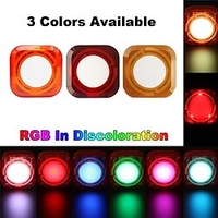 lumières sous-marines mini led lumières submersibles 5 modes rgb lumière usb rechargeable pour piscine étang vase décor de base éclairage coloré ip65 ip65 étanche miniinthebox
