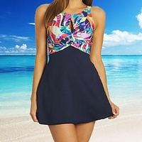 Maillots de Bain Robe de Bain Maillot de bain Femme 2 Pièces Imprimé Graphic Normal Maillots de bain Sportif Eté miniinthebox