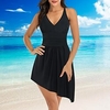 Maillots de Bain Robe de Bain Maillot de bain Femme Dos ouvert Plein Normal Maillots de bain Sportif Eté miniinthebox