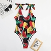 Maillots de Bain Une pièce Maillot de bain Femme Imprimé Incarnadin Normal Body Maillots de bain Sportif Eté miniinthebox