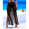 Maillots de Bain Vêtement couvrant Maillot de bain Femme Franges Découpé Plein Normal Maillots de bain Sportif Eté miniinthebox