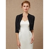 Manches 3/4 Manteaux / Vestes Mousseline de soie Mariage / Fête / Soirée Etoles de Femme / Boléro Avec Drapée / Couleur Unie miniinthebox