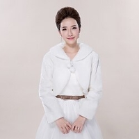 Manches Longues Châles Polyester Mariage / Fête / Soirée Châle Etole / Etoles de Femme Avec Couleur Unie miniinthebox