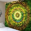 mandala bohème mur tapisserie art décor couverture rideau suspendu maison chambre salon dortoir décoration boho hippie psychédélique floral fleur lotus indien miniinthebox