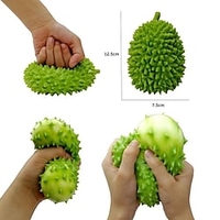 mignon durian soulagement du stress évent pincement musique fruits pour enfants pression de la main pas pourri pour décompresser boule de tofu jouet soulagement du stress miniinthebox