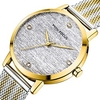 MINI FOCUS Montres à quartz pour Femme Analogique Quartz Tendance Mode Imperméable Acier Inoxydable Alliage Mode miniinthebox