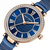 MINI FOCUS Montres à quartz pour Femme Analogique Quartz Tendance Mode Imperméable Créatif Acier Inoxydable Alliage Mode miniinthebox