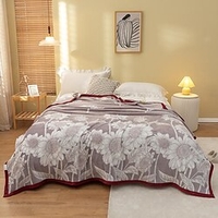 mise à niveau style nuage vison velours jeter couverture impression couvertures douces pour lits salon chambre climatisation lit couvertures pour canapé miniinthebox