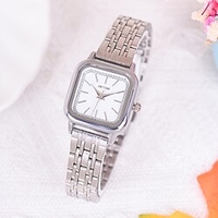 mode oktime femmes montres en acier inoxydable diamant robe montres à quartz miniinthebox
