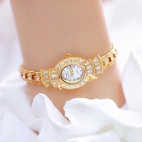 Montres à quartz pour Femme Analogique Quartz Tendance Paillettes Luxe Mode Créatif Acier Inoxydable Acier Inoxydable Créatif / Un ans miniinthebox